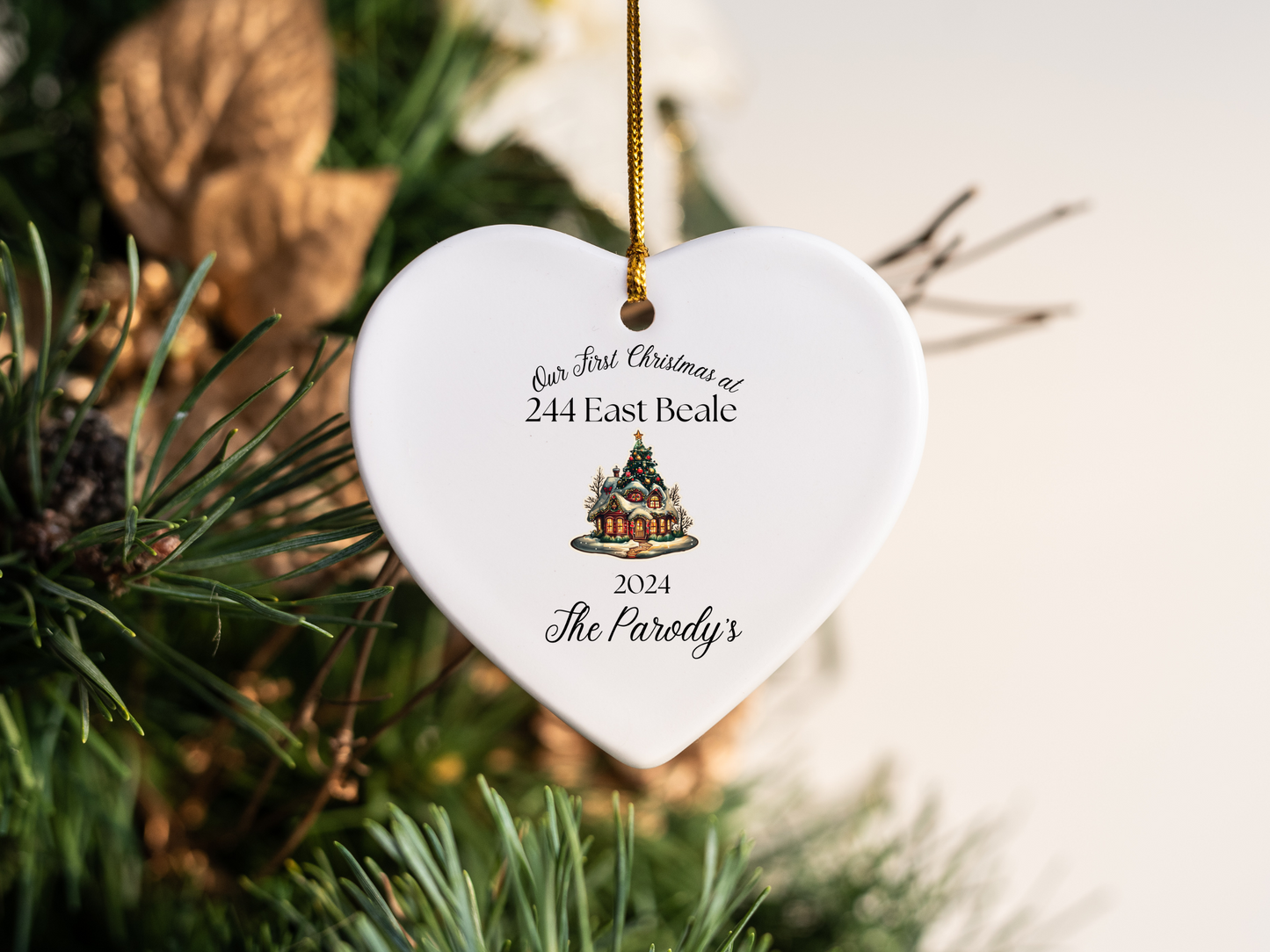 First Christmas In New Home Ornament