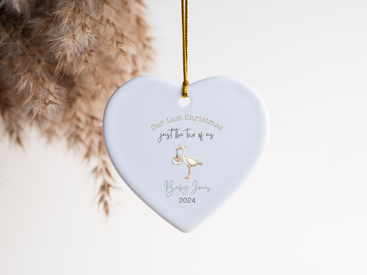 Last Christmas Just the Two of Us Gift for New Parents Gift for Pregnant Couple