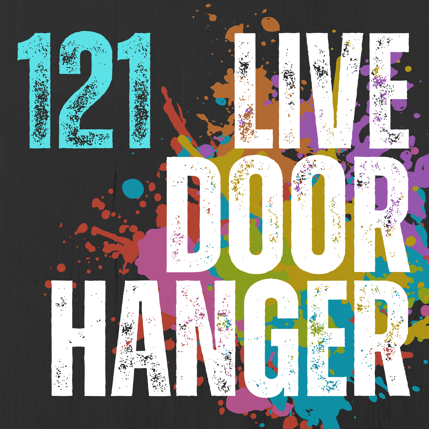 TikTOK LIVE DOOR HANGER #121