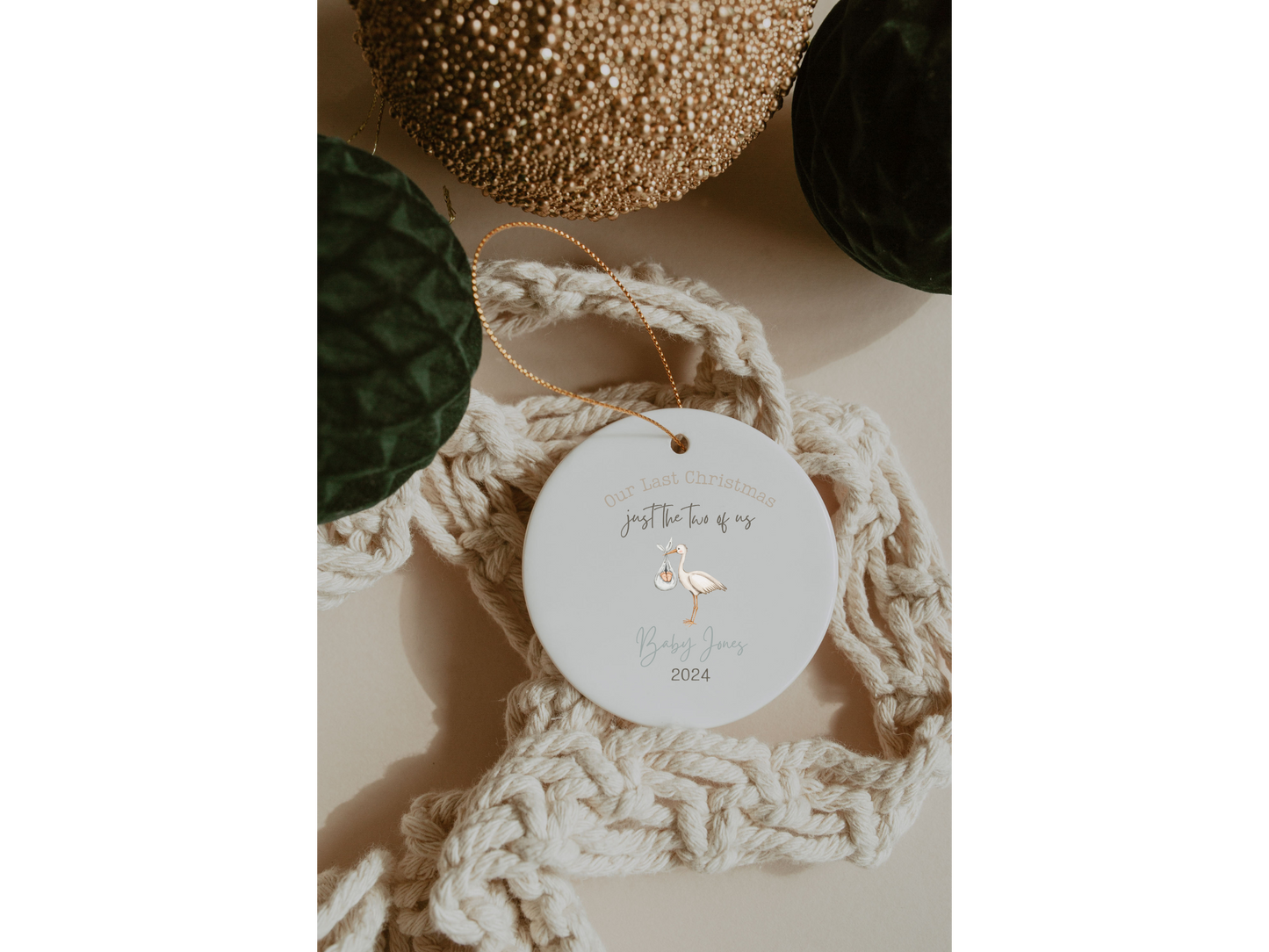 Last Christmas Just the Two of Us Gift for New Parents Gift for Pregnant Couple