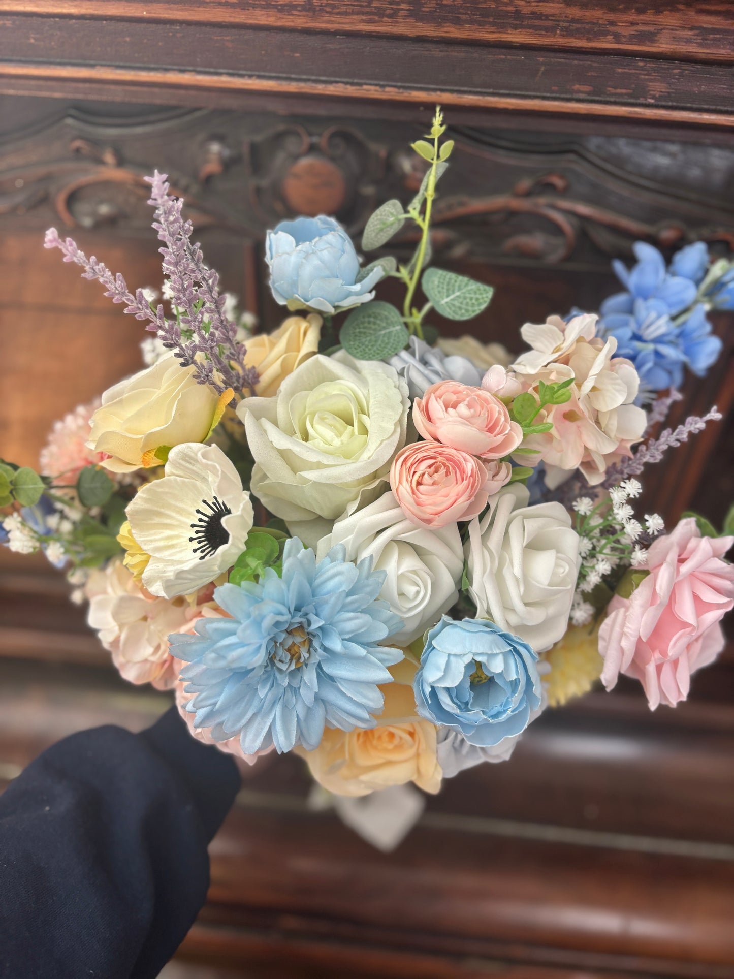 Wildflowers Bouquet Spring Bouquet Summer Wedding Bouquet Colorful Wedding Pastel Bouquet Faux Flowers Wedding Florals Bridal Bouquet Bride