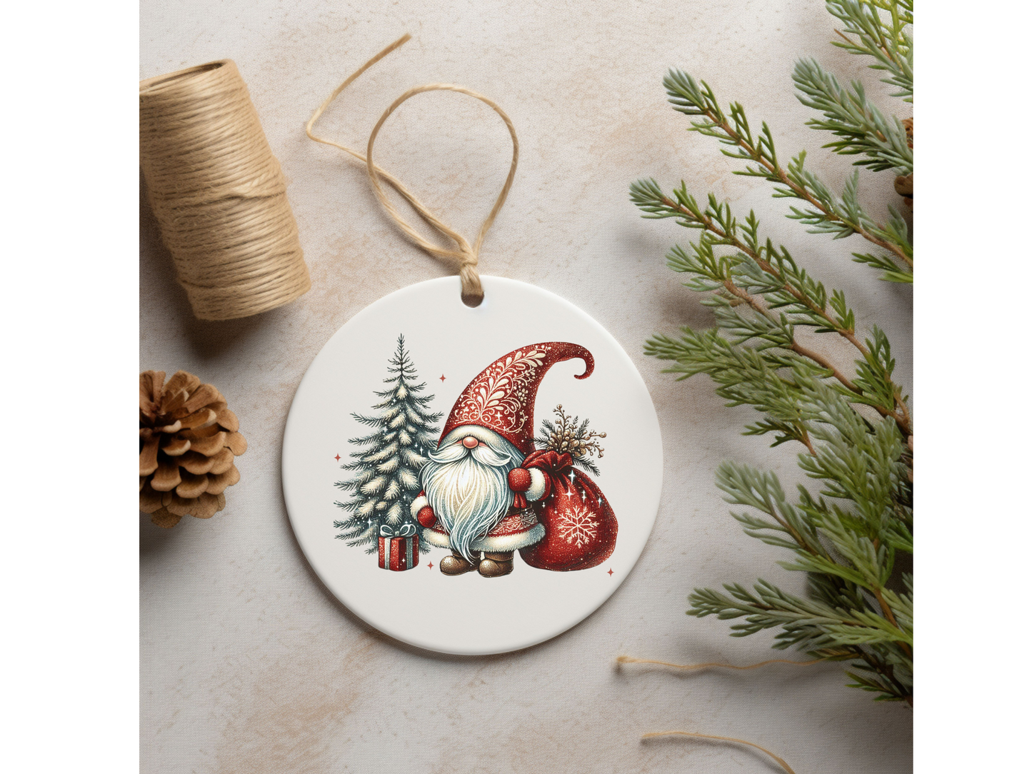 Christmas Gnome Ornament