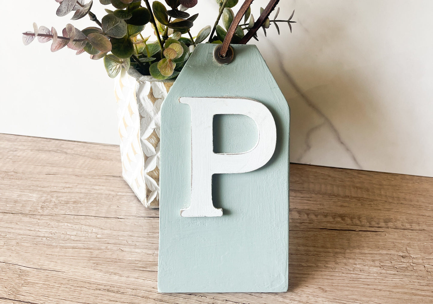 Housewarming Gift Family Initial Sign Personalized Wooden Sign Decorative Tray Decor Custom Wooden Family Sign Wedding Gift Modern Farmhouse