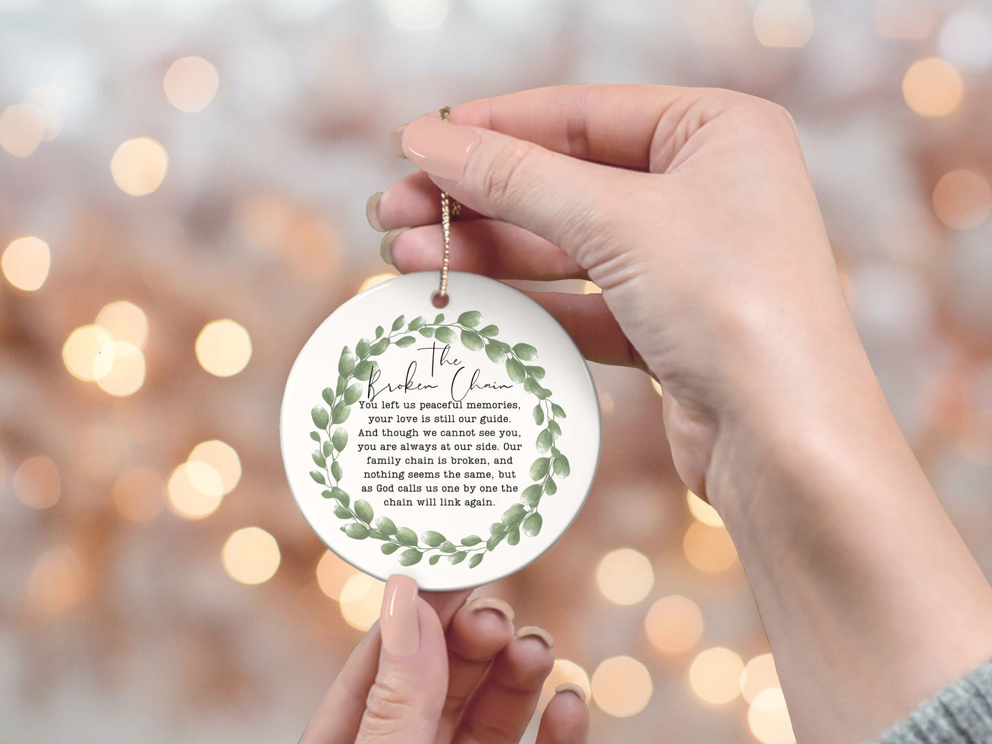 In Loving Memory Ornament Sympathy Gift for Bereavement Gift Memorial Keepsake Loss of Family Member Family Loss Friend Loss of Friend