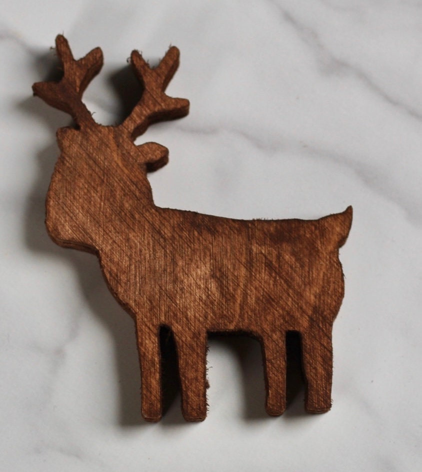 Reindeer Tiered Tray Decor Winter Tiered Tray Decor Winter Wonderland Decor Rustic Winter Decor Rustic Christmas Decor Deer Tiered Tray Deer