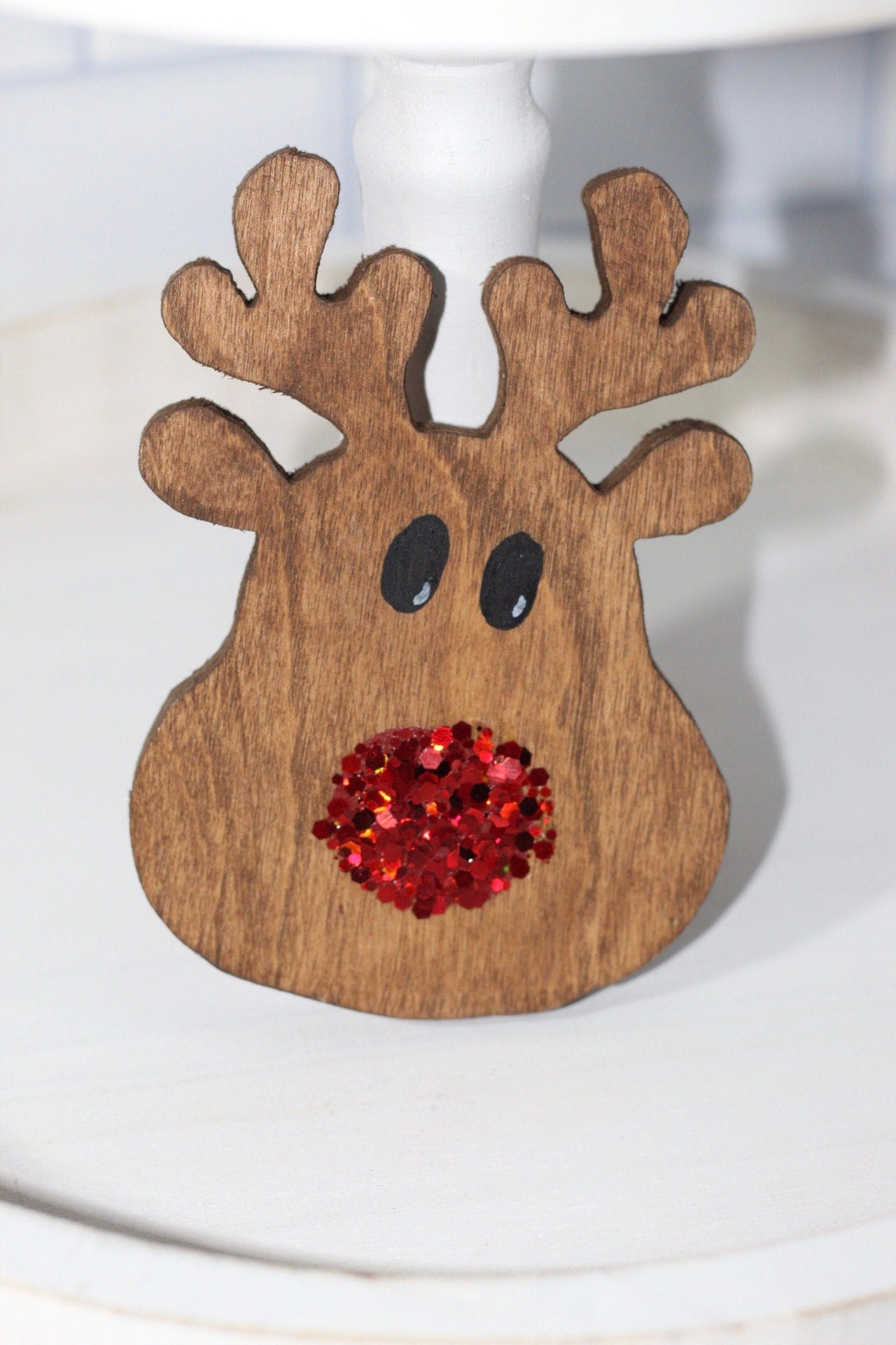 Reindeer Tiered Tray Decor Christmas Tiered Tray Decor Christmas Decor Reindeer Farmhouse Christmas Decor