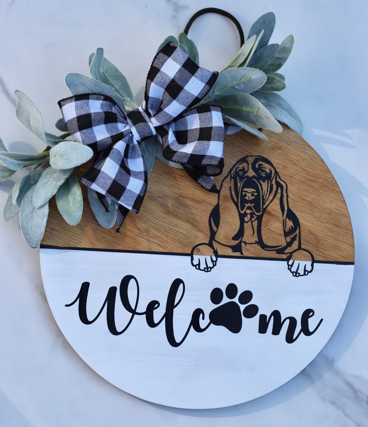 Personalized Dog Front Door Decor Year Round Wreath Dog Door Hanger Pet Sign Custom Dog Door Hanger Dog Door Wreath Dog Front Door Sign