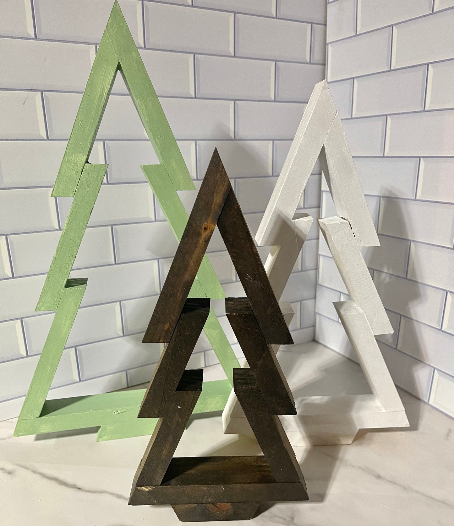 Wooden Christmas Tree Christmas Tree Decor Christmas Decor Christmas Mantle Decor Christmas Shelf Decor Holiday Decor Winter Decor Rustic