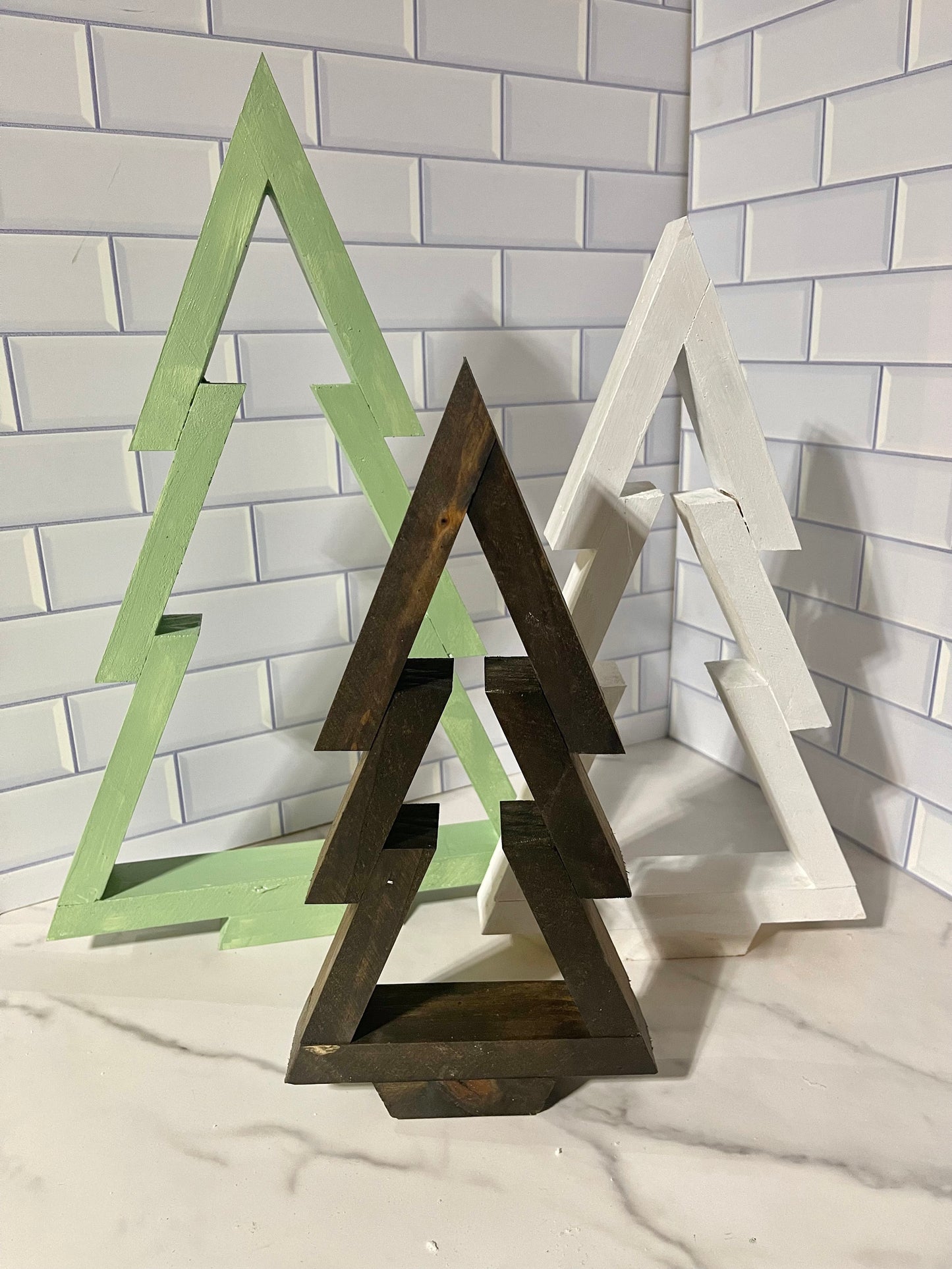 Wooden Christmas Tree Christmas Tree Decor Christmas Decor Christmas Mantle Decor Christmas Shelf Decor Holiday Decor Winter Decor Rustic