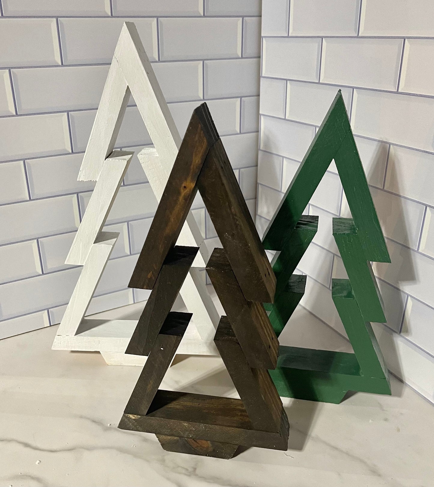 Wooden Christmas Tree Christmas Tree Decor Christmas Decor Christmas Mantle Decor Christmas Shelf Decor Holiday Decor Winter Decor Rustic