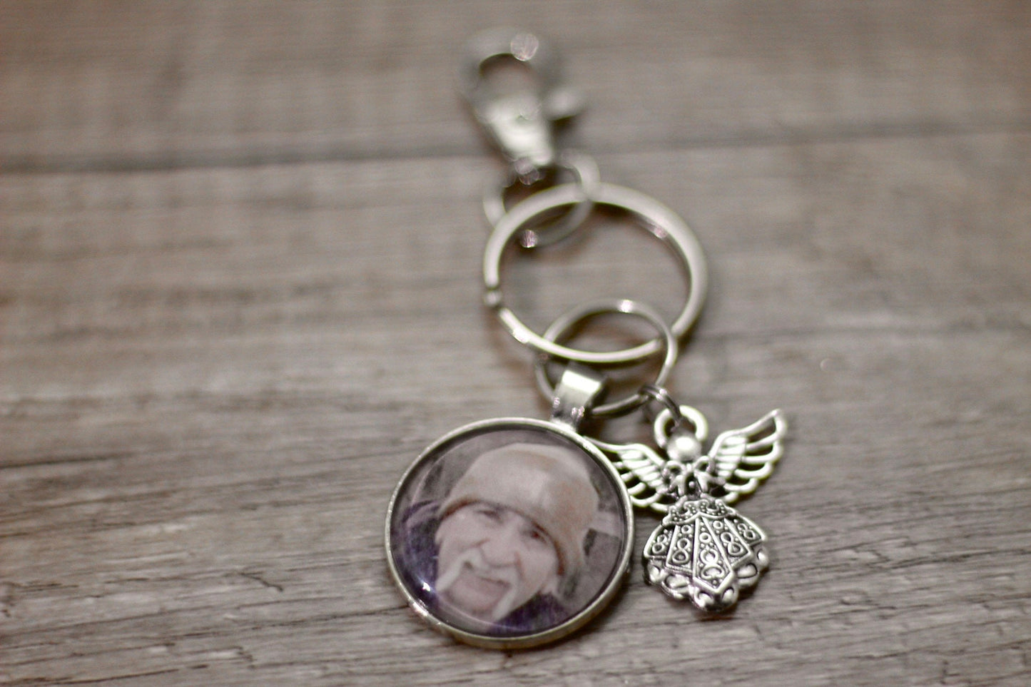 Memorial Keychain Sympathy Gift Memorial Gift Custom Photo Memorial Remembrance Gift Personalized Memorial Gift Loss of Loved One Memory