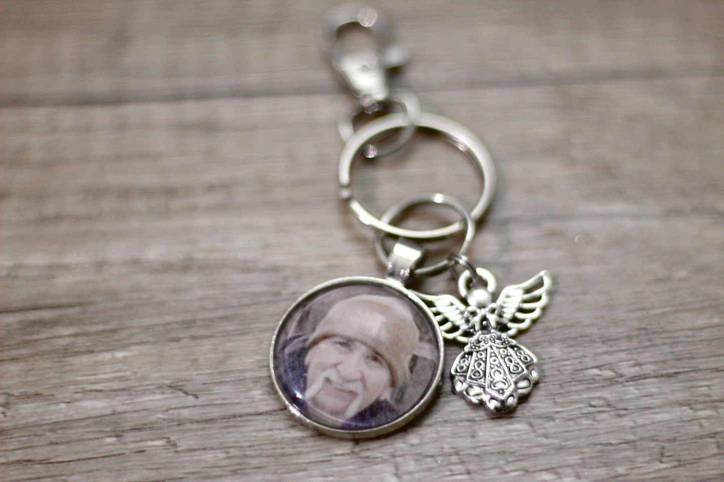 Memorial Keychain Sympathy Gift Memorial Gift Custom Photo Memorial Remembrance Gift Personalized Memorial Gift Loss of Loved One Memory