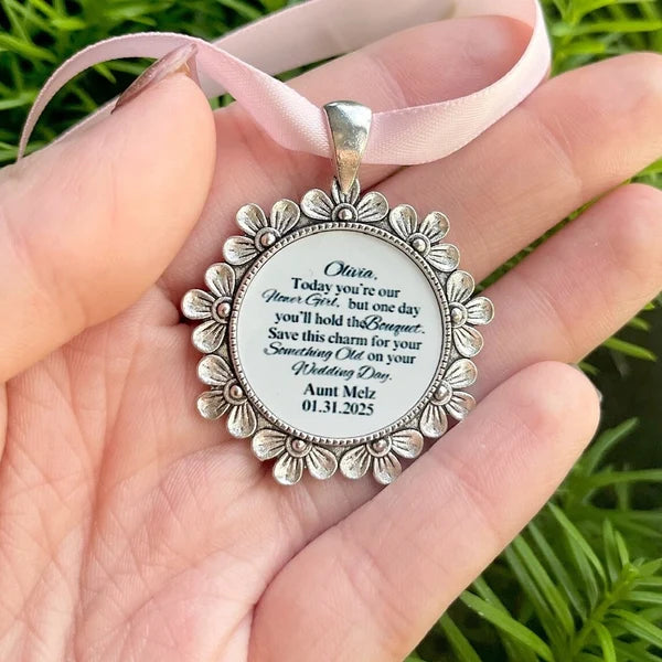 Flower Girl Keepsake Charm