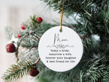 Mother of the Bride Ornament