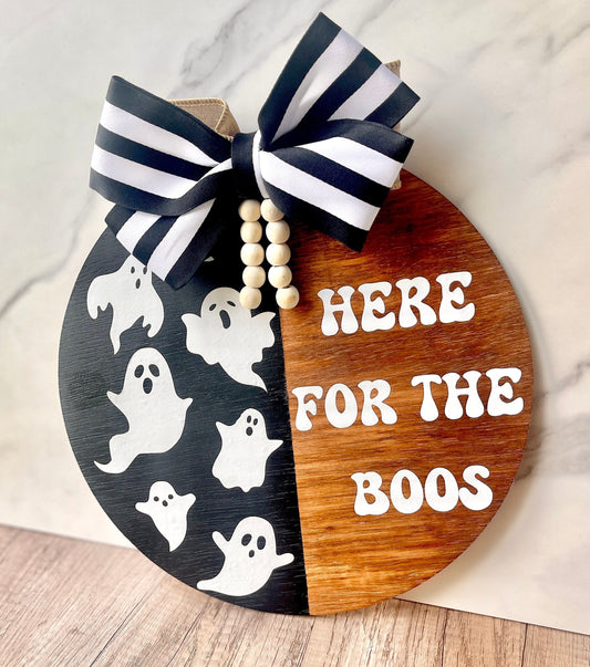 Halloween Door Hanger Halloween Welcome Sign Funny Halloween Door Decor Funny Halloween Sign Funny Halloween Decoration Front Door Wreath