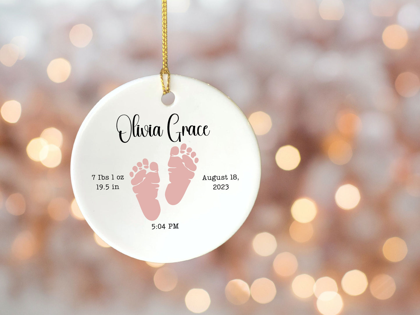 Newborn Keepsake Ornament