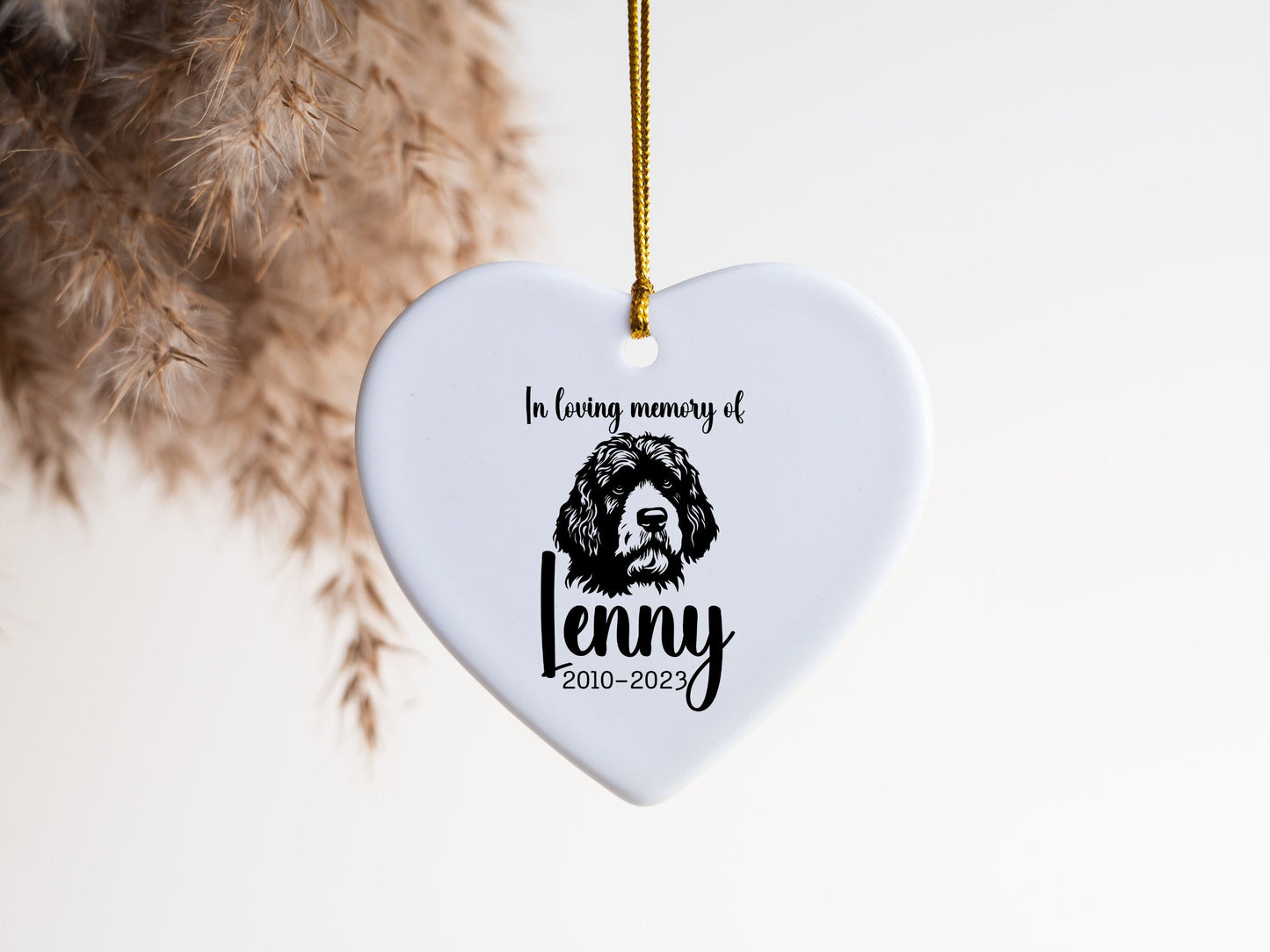 Personalized Pet Memorial Loss of Pet Sympathy Gift Dog Loss Personalized Sympathy Gift Custom Pet Ornament Custom Sympathy Gift dog loss