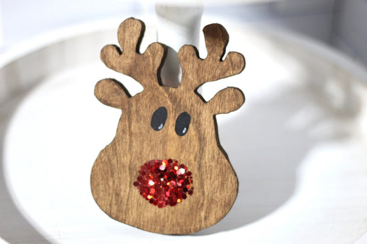 Reindeer Tiered Tray Decor Christmas Tiered Tray Decor Christmas Decor Reindeer Farmhouse Christmas Decor
