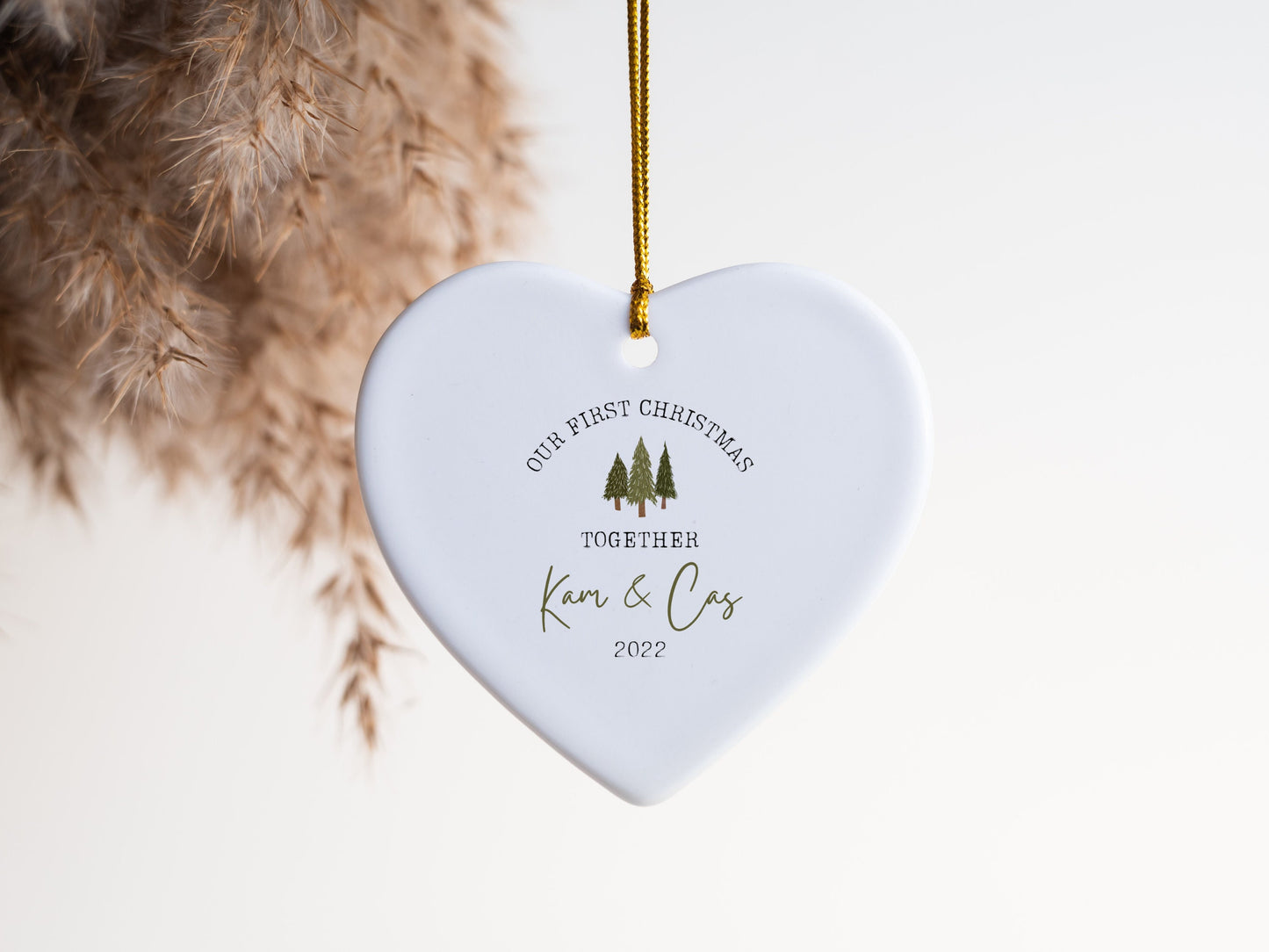 First Christmas Together Ornament