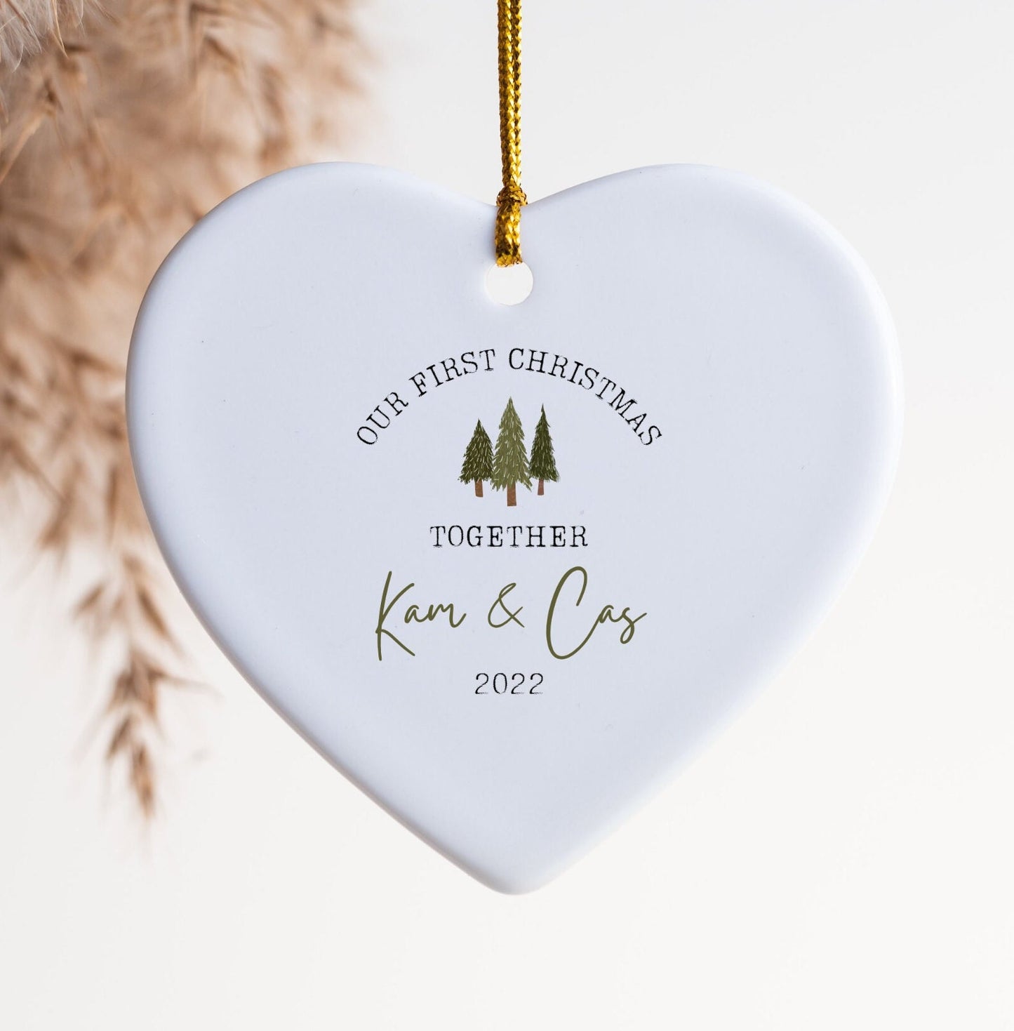 First Christmas Together Ornament