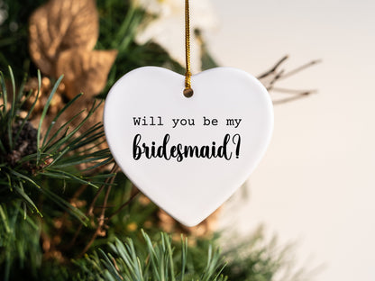 Bridesmaid Proposal Gift Box Bridesmaid Proposal Ornament Bridesmaid Will you be my bridesmaid box bridesmaid gift box Bridesmaid Ornament