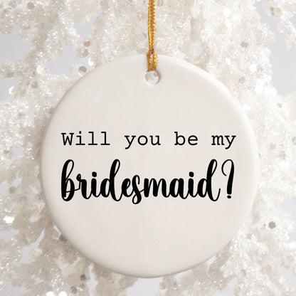 Bridesmaid Proposal Gift Box Bridesmaid Proposal Ornament Bridesmaid Will you be my bridesmaid box bridesmaid gift box Bridesmaid Ornament