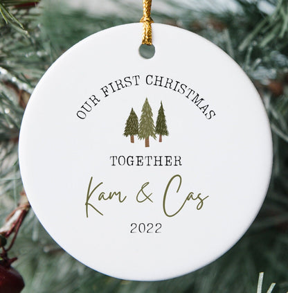 First Christmas Together Ornament