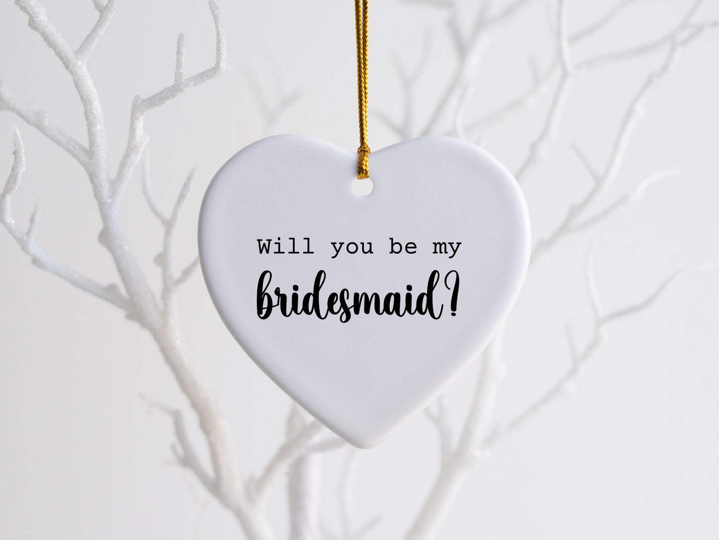 Bridesmaid Proposal Gift Box Bridesmaid Proposal Ornament Bridesmaid Will you be my bridesmaid box bridesmaid gift box Bridesmaid Ornament