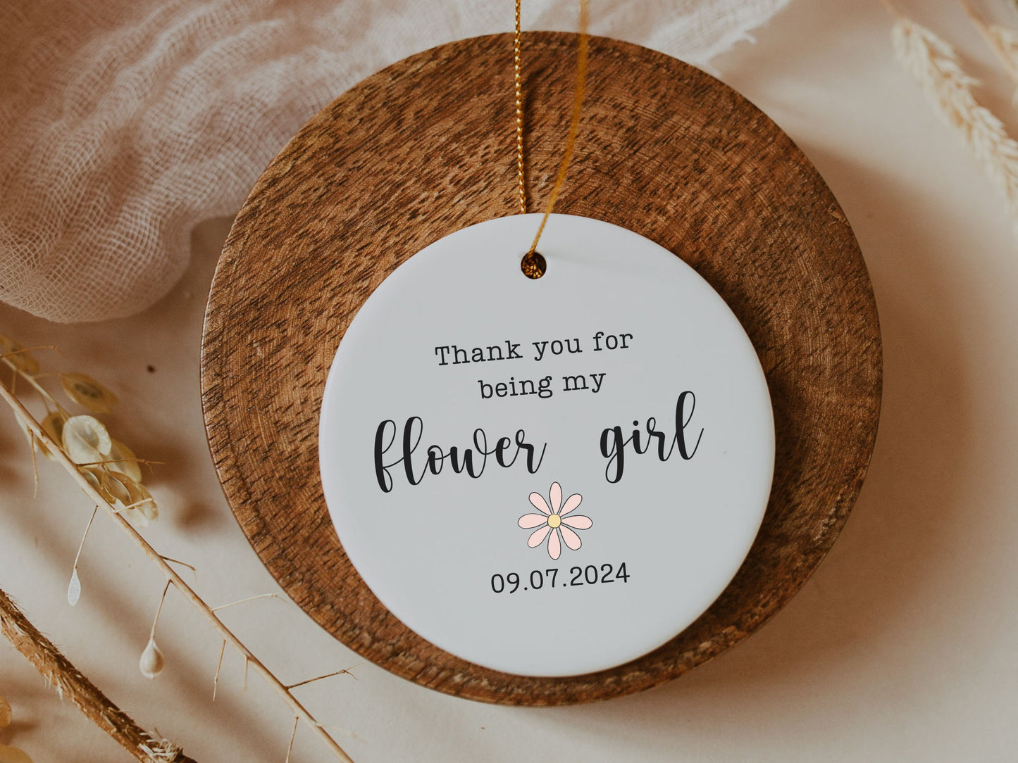 Flower Girl Keepsake Ornament