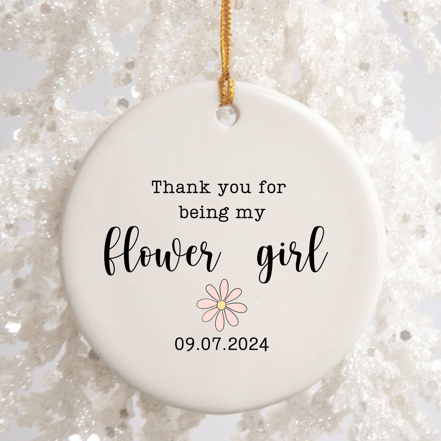 Flower Girl Keepsake Ornament