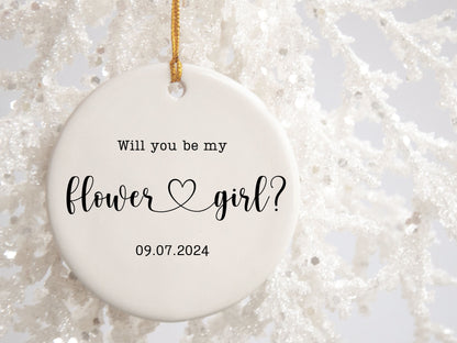 Flower Girl Proposal Gift