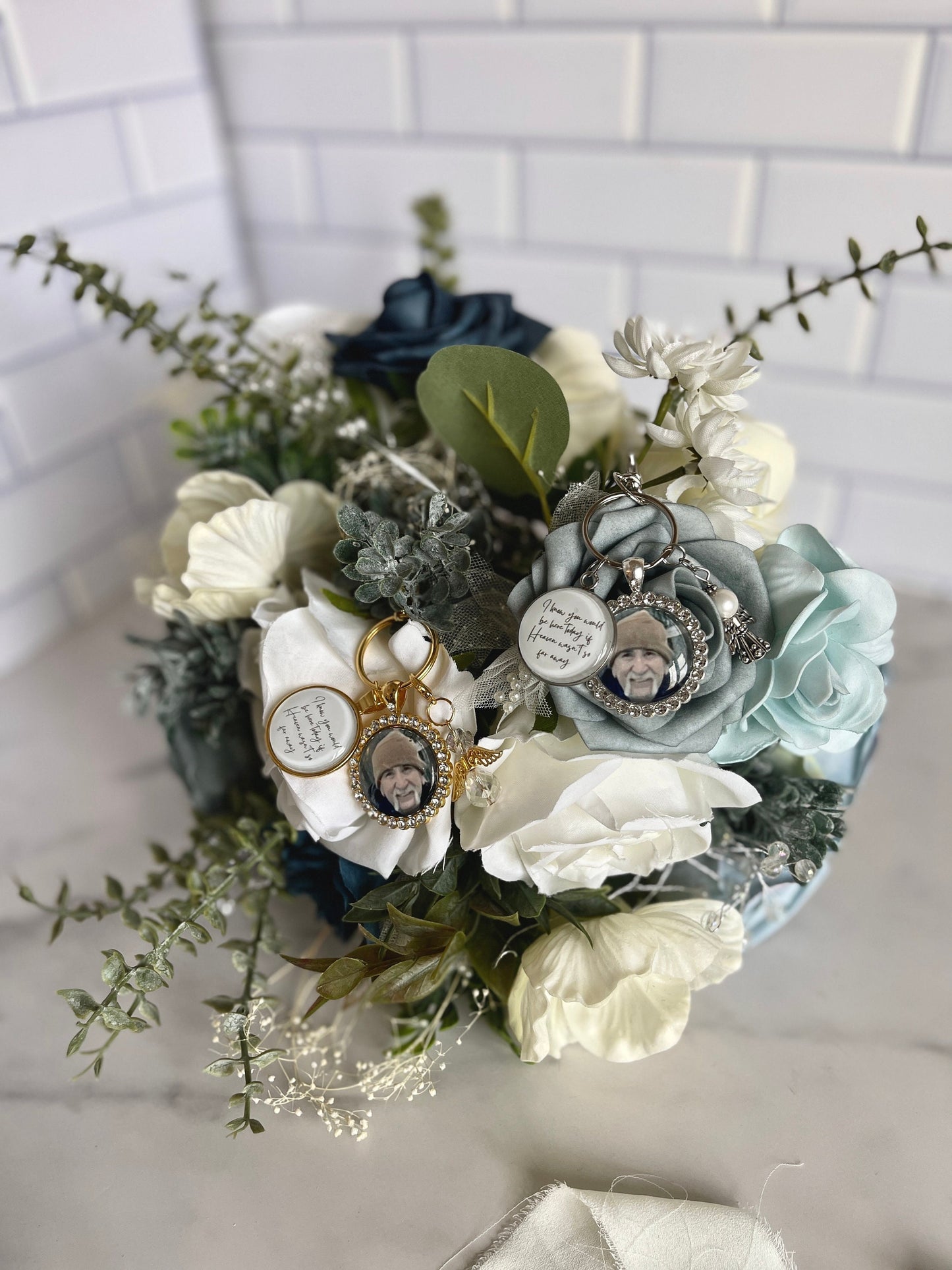 Bridal Bouquet Memorial Charm