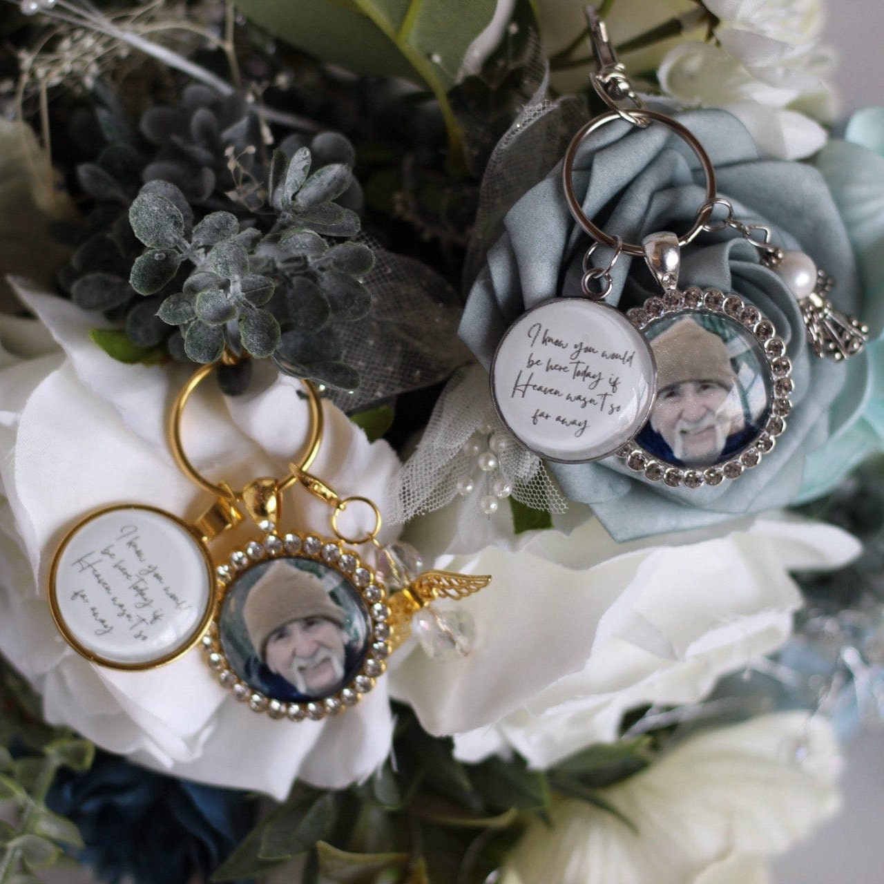 Bridal Bouquet Memorial Charm