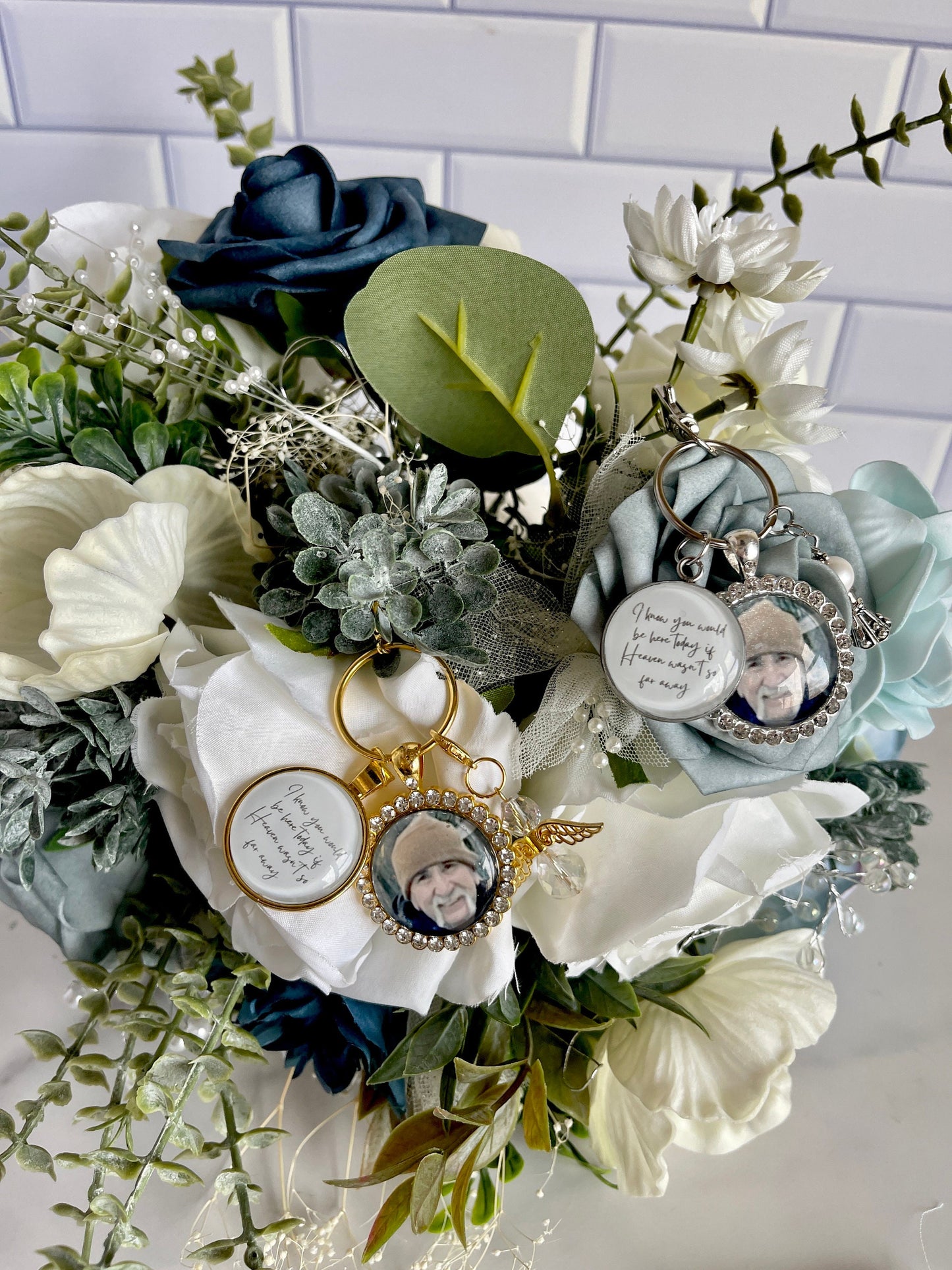 Memorial Bouquet Charm