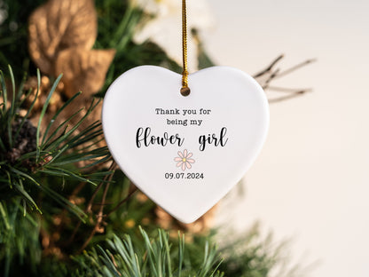 Flower Girl Keepsake Ornament