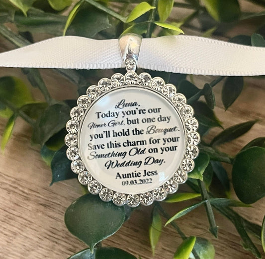 Flower Girl Keepsake Charm