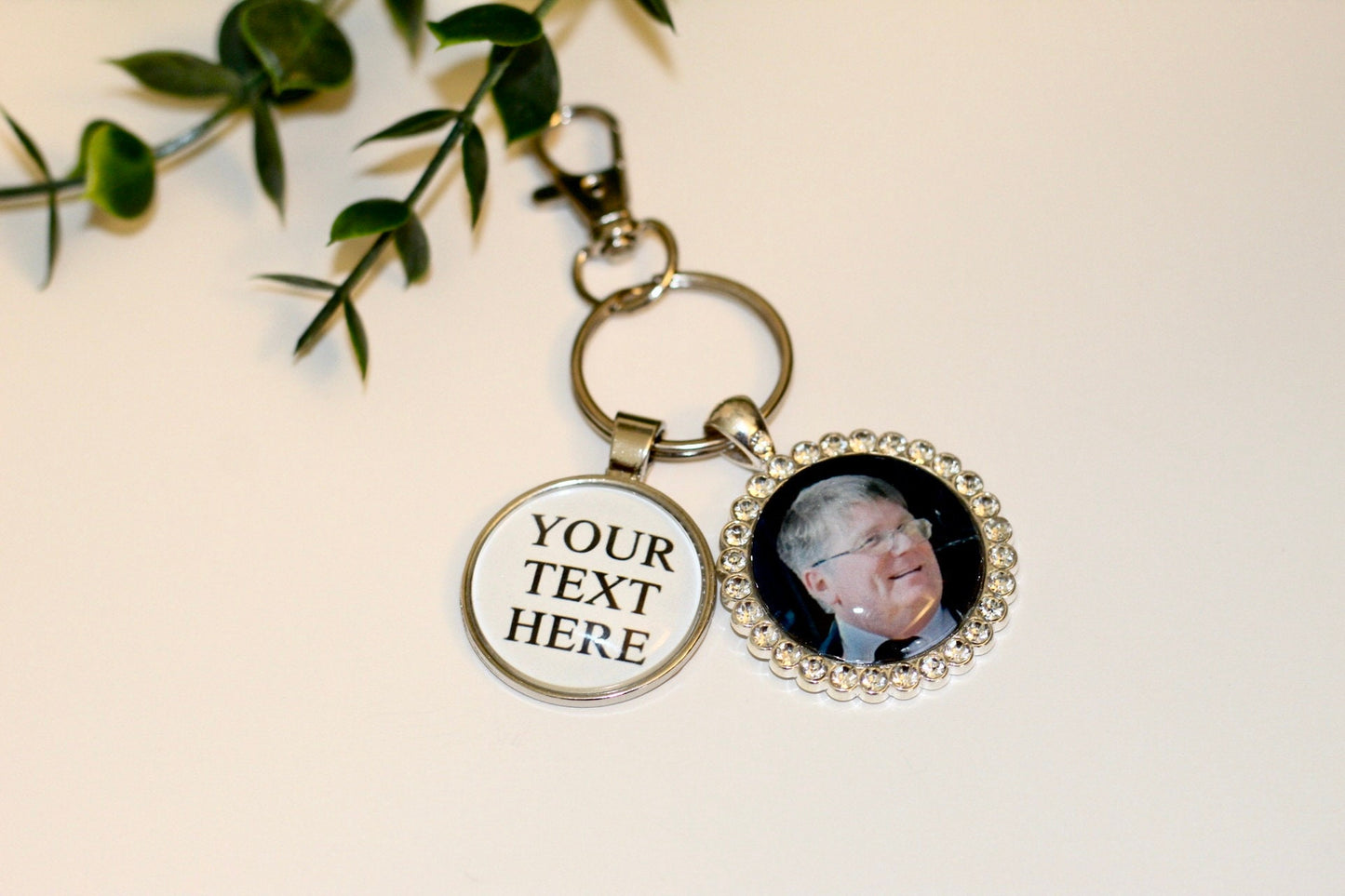 Custom Quote Memorial Bouquet Charm