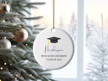 Graduation Gift for College Graduation Gift Keepsake for College Graduation Personalized Graduation Ornament High School Graduation Gift