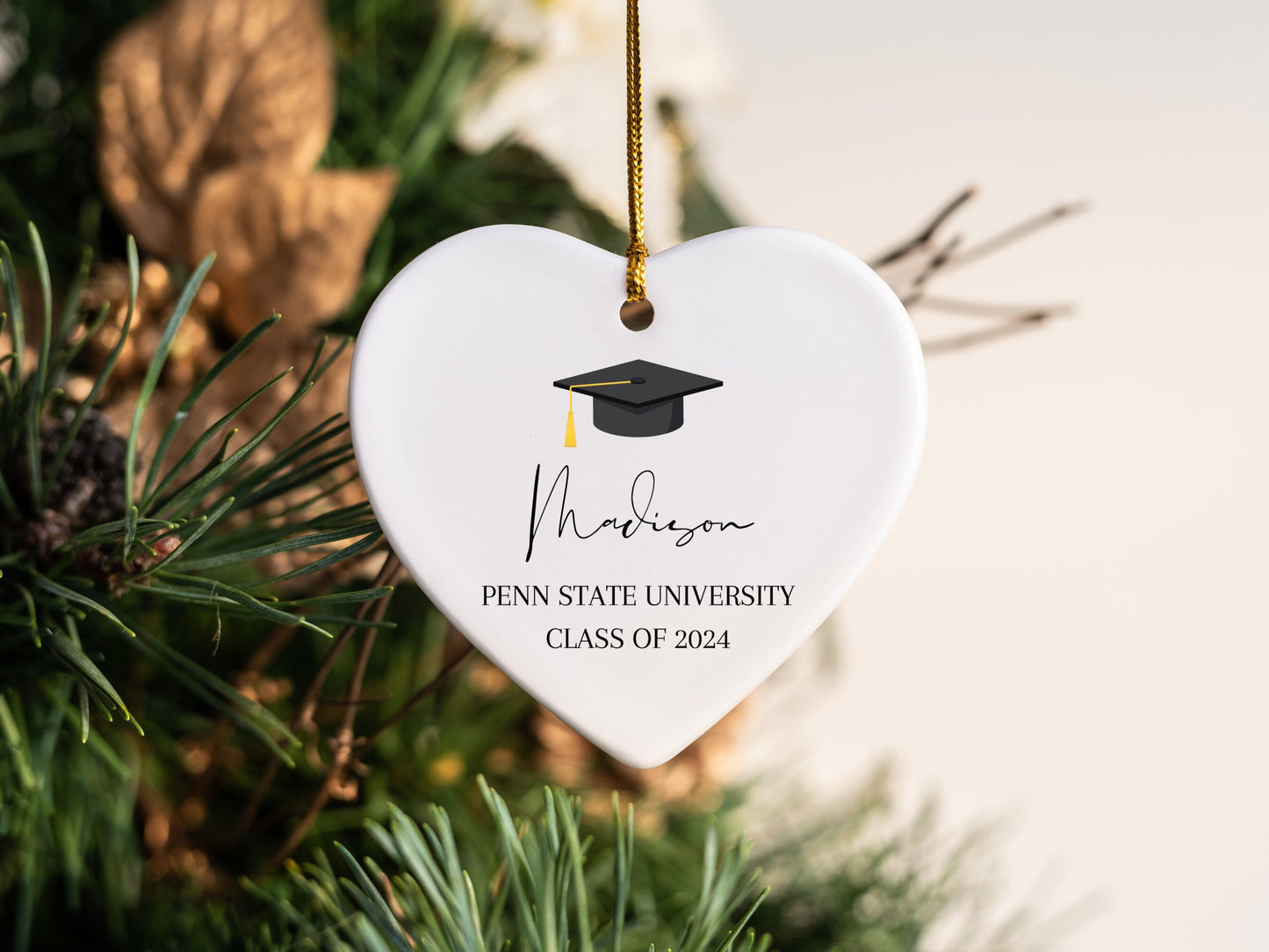 Graduation Gift for College Graduation Gift Keepsake for College Graduation Personalized Graduation Ornament High School Graduation Gift