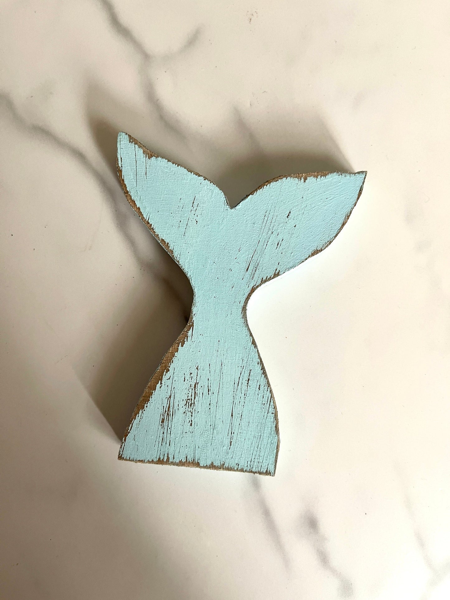 Mermaid Tail Tiered Tray Decor Beach Tiered Tray Summer Tiered Tray Decor Summer Decor Beach House Rustic Beach Decor Wooden Mermaid Tail